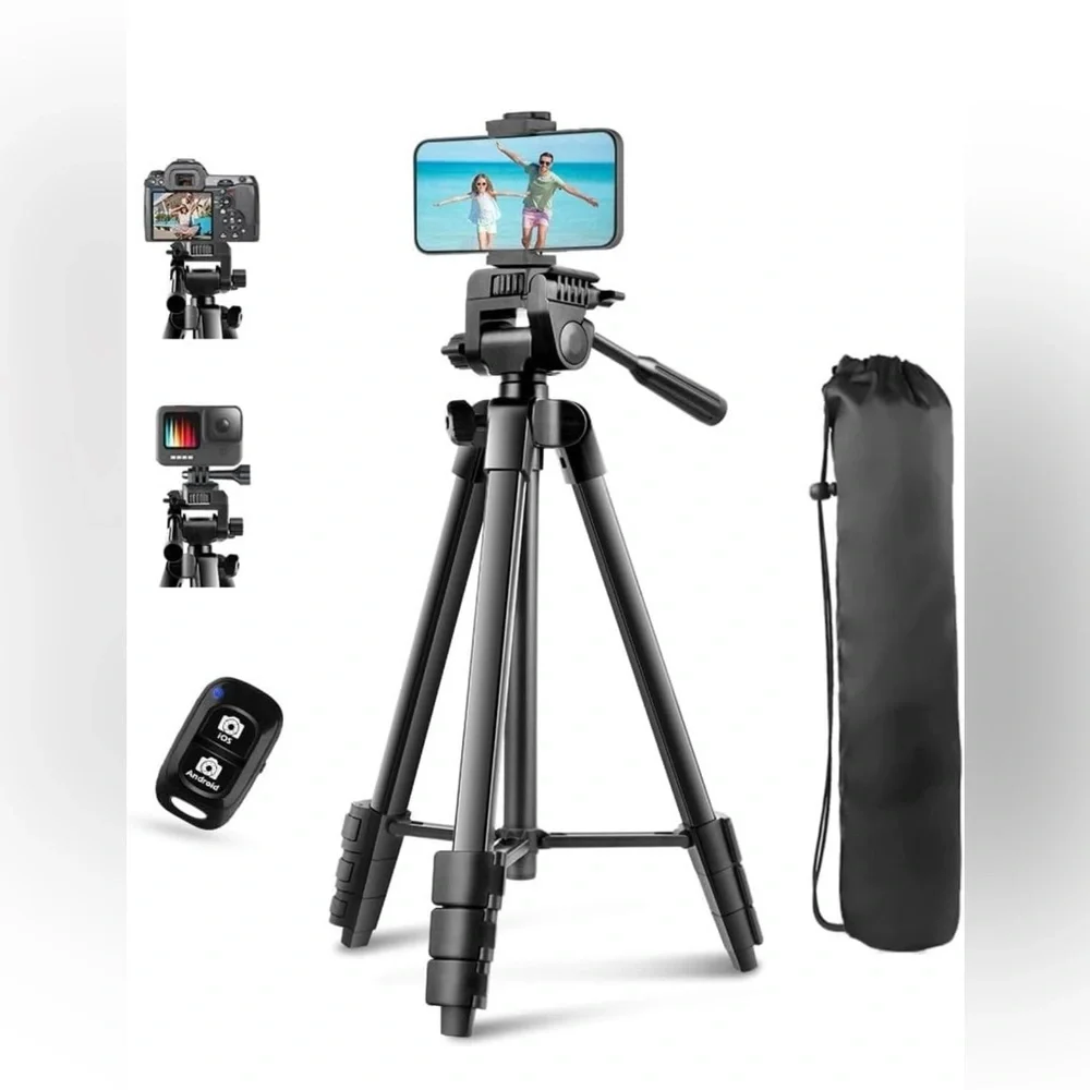 54” cameras or phones tripod